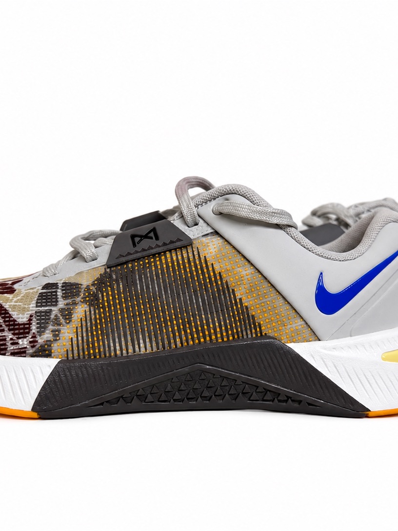 Nike Men's Multicolor Athletic Training Shoe With Blue Swoosh